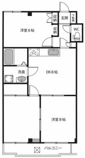 第二竹内ビル【4階】の間取り