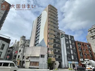 ラシュレエグゼ難波南【13階】の外観