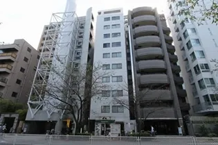 日興パレス広尾プラザ【3階】の外観