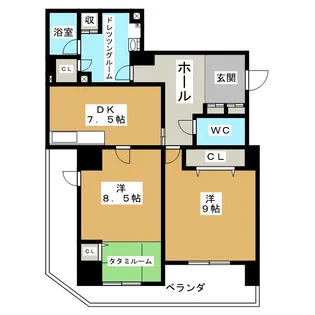リベルテ池下【3階】の間取り