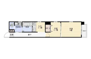 ロイヤル今治【4階】の間取り