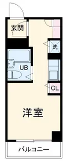 コパーズアプト平塚【4階】の間取り