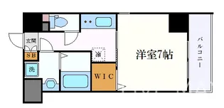 プレイズシード車道【9階】の間取り