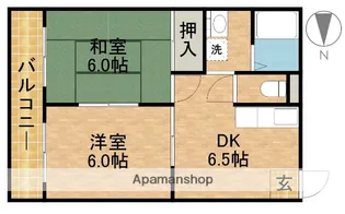 高橋コーポ【2階】の間取り