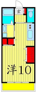 エクセレンツ青砥【3階】の間取り