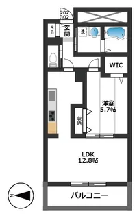 橘RESIDENCE【3階】の間取り
