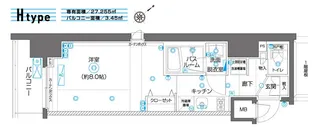 ZOOM横濱EAST【2階】の間取り