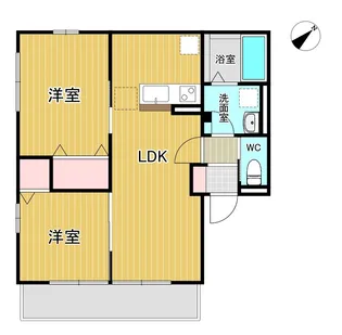 ポタジェ【1階】の間取り