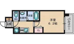 ララプレイス新大阪シエスタ【12階】の間取り