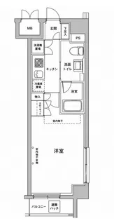 セジョリ王子駅前【2階】の間取り