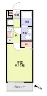 miam幕張【3階】の間取り