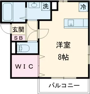 リベラルコート【1階】の間取り
