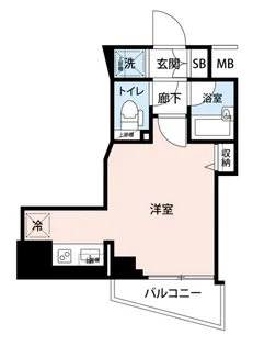マイナビSTAY蒲田6【4階】の間取り