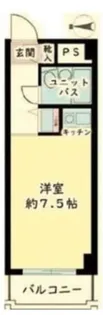ナビ新桜台【5階】の間取り