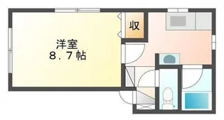フォーリーブス【1階】の間取り