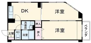 アークヒルズ【3階】の間取り