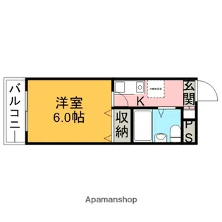 メビウスメルズ【1階】の間取り