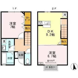サンライズの間取り
