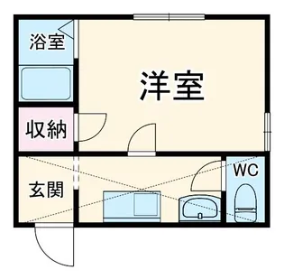 プラーズ愛甲A【1階】の間取り
