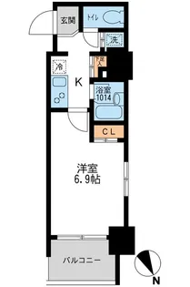 アーデン板橋【3階】の間取り