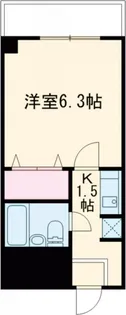 クリエイトヒル弦巻【2階】の間取り