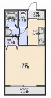 グランドレーヴ【1階】の間取り
