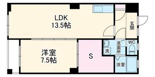三栄ビル【2階】の間取り