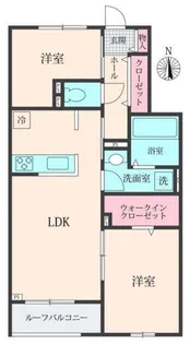 Belle Lead 大倉山【2階】の間取り