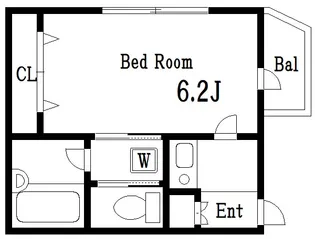 ボナール【2階】の間取り