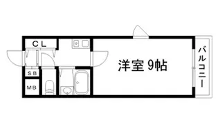 三和ハイツ【4階】の間取り