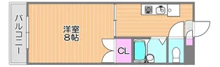 プレールコート【4階】の間取り
