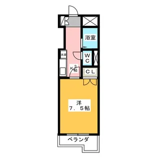 ラ・ネージュII【3階】の間取り
