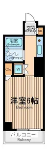 ルネ川崎【9階】の間取り