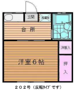 コーポアオタ【2階】の間取り