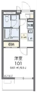 レオネクストノーヴェ【3階】の間取り