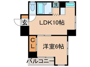 鈴木ビル【4階】の間取り