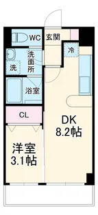 オータム・ハウス【2階】の間取り