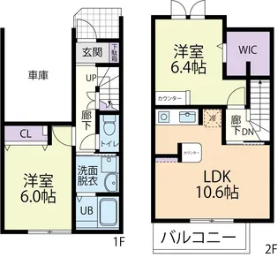 Doux maison (ドゥーメゾン) 杉水 Aの間取り