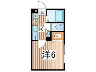 シュタールB【2階】の間取り