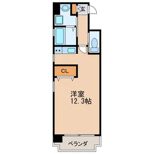 eternal 栄【3階】の間取り
