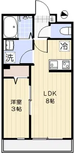 ミライ シンフォニア【1階】の間取り