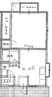 リバーサイド日向【1階】の間取り