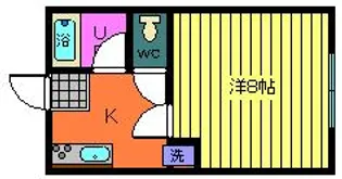 福島県郡山市安積町日出山字神明下【アパート】の間取り