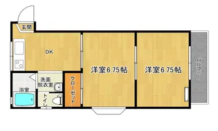 CRETE MAISON(クレートメゾン)【2階】の間取り