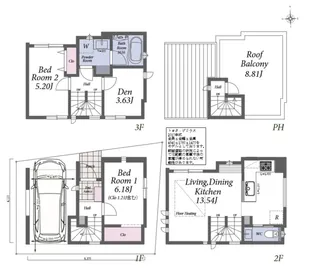 埼玉県さいたま市南区別所1【一戸建】の間取り