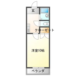 上徳【1階】の間取り