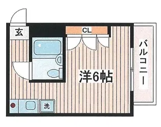 津田ハイム【2階】の間取り