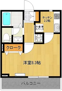 ルシール116【2階】の間取り
