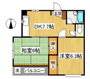 Y.S.D【3階】の間取り