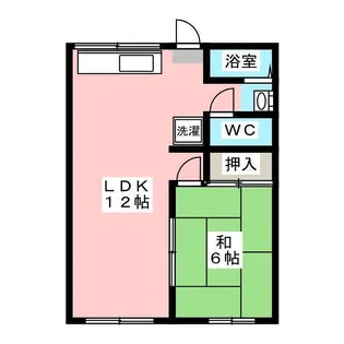 ヴィラこんどう【1階】の間取り